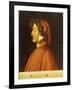 Portrait of Dante-Domenico Ghirlandaio-Framed Giclee Print