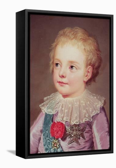 Portrait of Dauphin Louis, 1784-Adolf Ulrich Wertmuller-Framed Stretched Canvas