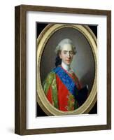 Portrait of Dauphin Louis of France Aged 15, 1769-Louis-Michel van Loo-Framed Giclee Print