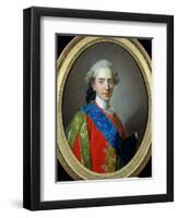 Portrait of Dauphin Louis of France Aged 15, 1769-Louis-Michel van Loo-Framed Giclee Print