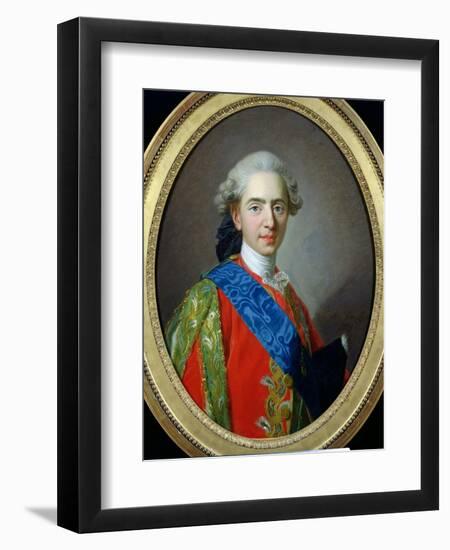 Portrait of Dauphin Louis of France Aged 15, 1769-Louis-Michel van Loo-Framed Giclee Print