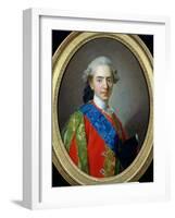 Portrait of Dauphin Louis of France Aged 15, 1769-Louis-Michel van Loo-Framed Giclee Print