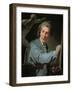 Portrait of David Allan (1744-96) 1774-Domenico Corvi-Framed Giclee Print