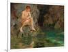 Portrait of David Bone - Cornwall, 1913-Henry Scott Tuke-Framed Giclee Print