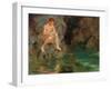 Portrait of David Bone - Cornwall, 1913-Henry Scott Tuke-Framed Giclee Print