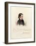 Portrait of David Crockett, 1834-Anthony Lewis De Rose-Framed Giclee Print