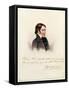 Portrait of David Crockett, 1834-Anthony Lewis De Rose-Framed Stretched Canvas