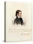Portrait of David Crockett, 1834-Anthony Lewis De Rose-Stretched Canvas