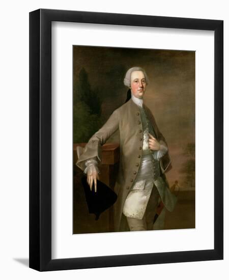 Portrait of David Garrick, 1742-Thomas Gainsborough-Framed Premium Giclee Print