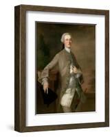 Portrait of David Garrick, 1742-Thomas Gainsborough-Framed Giclee Print