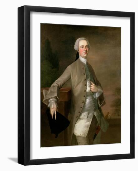 Portrait of David Garrick, 1742-Thomas Gainsborough-Framed Giclee Print