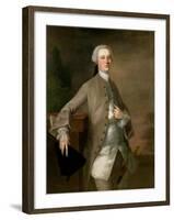 Portrait of David Garrick, 1742-Thomas Gainsborough-Framed Giclee Print