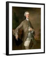 Portrait of David Garrick, 1742-Thomas Gainsborough-Framed Giclee Print