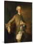 Portrait of David Garrick-Thomas Gainsborough-Stretched Canvas