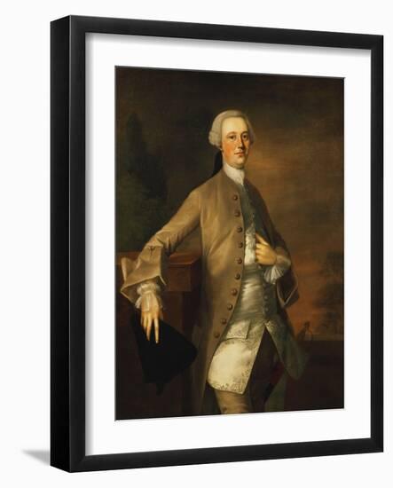 Portrait of David Garrick-Thomas Gainsborough-Framed Giclee Print