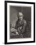 Portrait of David Garrick-Robert Edge pine-Framed Giclee Print