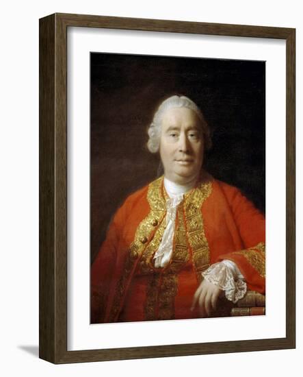 Portrait of David Hume (1711-1776) Par Ramsay, Allan (1713-1784), 1766 - Oil on Canvas, 76,2X63,5 --Allan Ramsay-Framed Giclee Print