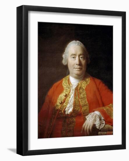 Portrait of David Hume (1711-1776) Par Ramsay, Allan (1713-1784), 1766 - Oil on Canvas, 76,2X63,5 --Allan Ramsay-Framed Giclee Print