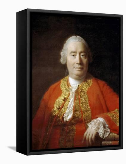 Portrait of David Hume (1711-1776) Par Ramsay, Allan (1713-1784), 1766 - Oil on Canvas, 76,2X63,5 --Allan Ramsay-Framed Stretched Canvas