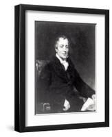 Portrait of David Ricardo-Thomas Phillips-Framed Giclee Print