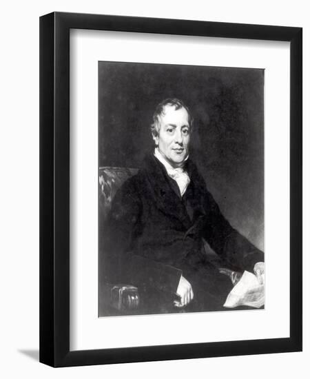 Portrait of David Ricardo-Thomas Phillips-Framed Giclee Print