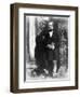 Portrait of David Roberts, R.A., Pub. 1844 (Calotype Photographic Print)-David Octavius Hill-Framed Giclee Print