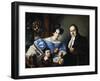 Portrait of De Bruker Family-Jozef Tominc-Framed Giclee Print