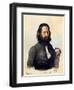 Portrait of Decembrist Alexander V. Podzhio (1798-187), 1837-Nikolai Alexandrovich Bestuzhev-Framed Giclee Print