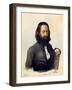 Portrait of Decembrist Alexander V. Podzhio (1798-187), 1837-Nikolai Alexandrovich Bestuzhev-Framed Giclee Print