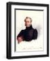 Portrait of Decembrist Ivan Povalo-Shveikovsky (1787-184), 1839-Nikolai Alexandrovich Bestuzhev-Framed Giclee Print