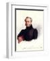 Portrait of Decembrist Ivan Povalo-Shveikovsky (1787-184), 1839-Nikolai Alexandrovich Bestuzhev-Framed Giclee Print