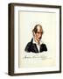 Portrait of Decembrist Mikhail Kuechelbecker (1798-185), 1831-Nikolai Alexandrovich Bestuzhev-Framed Giclee Print