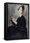 Portrait of Dedie (Odette Hayden)-Amedeo Modigliani-Framed Stretched Canvas