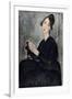 Portrait of Dedie (Odette Hayden)-Amedeo Modigliani-Framed Giclee Print