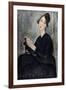 Portrait of Dedie (Odette Hayden)-Amedeo Modigliani-Framed Giclee Print