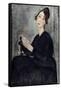 Portrait of Dedie (Odette Hayden)-Amedeo Modigliani-Framed Stretched Canvas