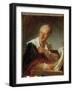 Portrait of Denis Diderot (1713-1784) Writer, 18Th Century (Oil on Canvas)-Jean-Honore Fragonard-Framed Giclee Print