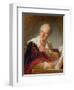 Portrait of Denis Diderot (1715-84) circa 1769-Jean-Honoré Fragonard-Framed Giclee Print