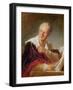 Portrait of Denis Diderot (1715-84) circa 1769-Jean-Honoré Fragonard-Framed Giclee Print