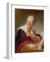 Portrait of Denis Diderot (1715-84) circa 1769-Jean-Honoré Fragonard-Framed Giclee Print