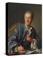 Portrait of Denis Diderot, 1767-Louis Michel Van Loo-Stretched Canvas