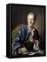 Portrait of Denis Diderot, 1767-Louis Michel Van Loo-Framed Stretched Canvas