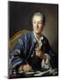 Portrait of Denis Diderot, 1767-Louis Michel Van Loo-Mounted Art Print