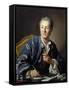 Portrait of Denis Diderot, 1767-Louis Michel Van Loo-Framed Stretched Canvas