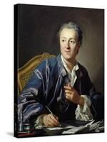 Portrait of Denis Diderot, 1767-Louis Michel Van Loo-Stretched Canvas