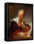 Portrait of Denis Diderot, Ca 1769-Jean-Honoré Fragonard-Framed Stretched Canvas