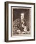 Portrait of Denis Diderot-null-Framed Giclee Print