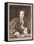 Portrait of Denis Diderot-null-Framed Stretched Canvas