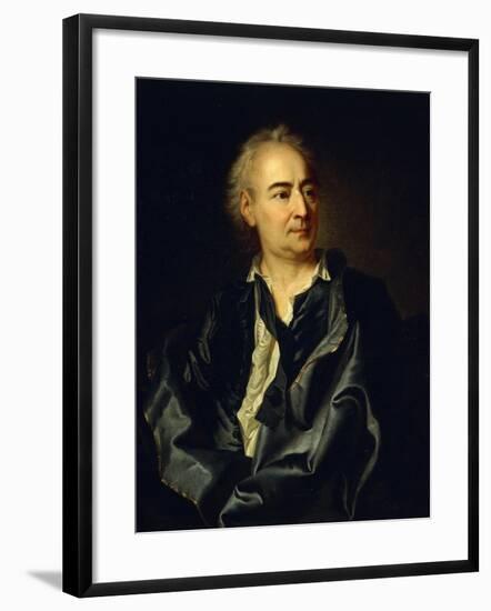 Portrait of Denis Diderot-null-Framed Giclee Print