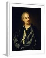 Portrait of Denis Diderot-null-Framed Giclee Print